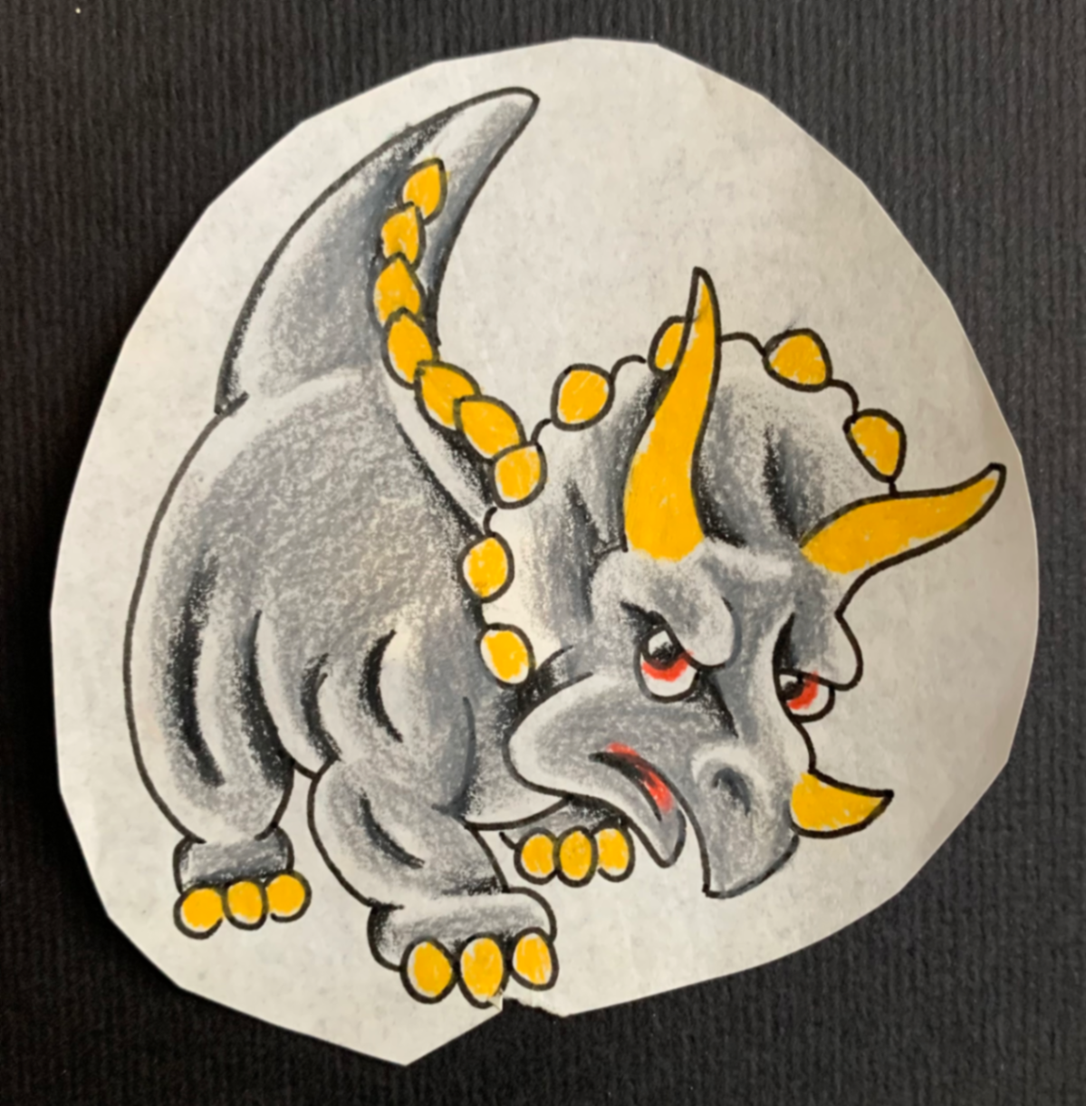 Triceratops cartoon 