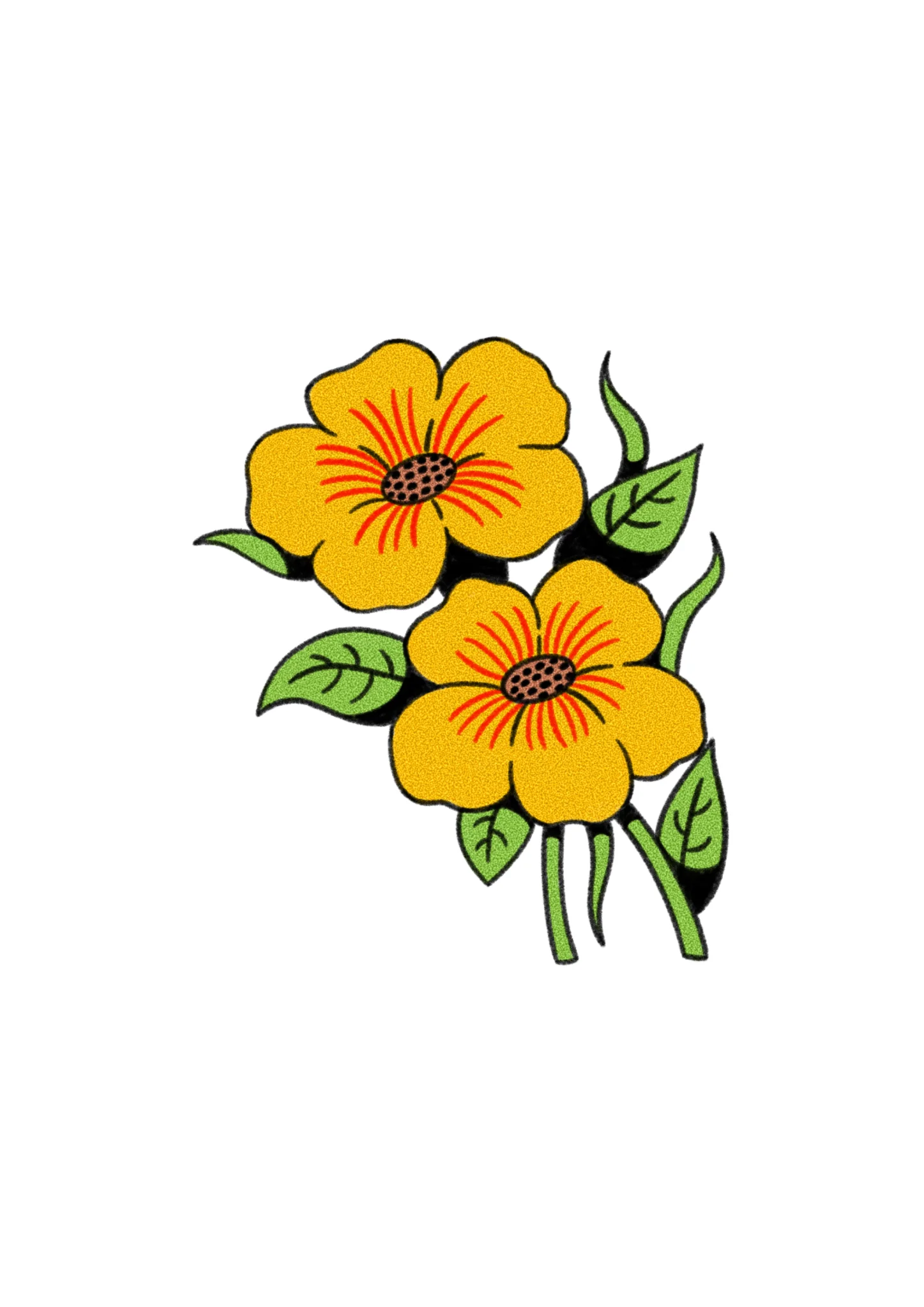 Flor amarilla